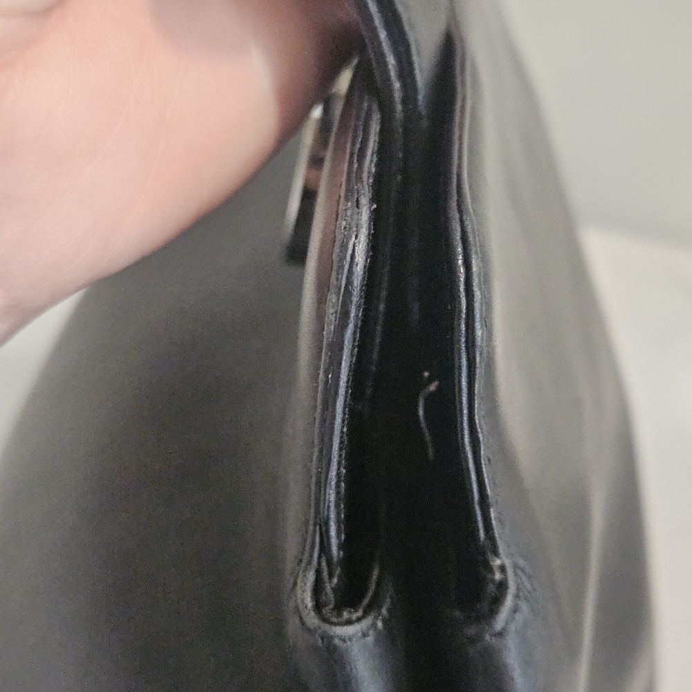Salvatore Ferragamo Gancini Leather Handbag - Picture 9 of 14